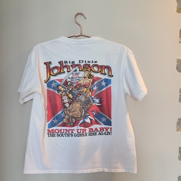 Vintage 1998Big. Dixie Johnson men's T-Shirt sz.L Myrtle beach